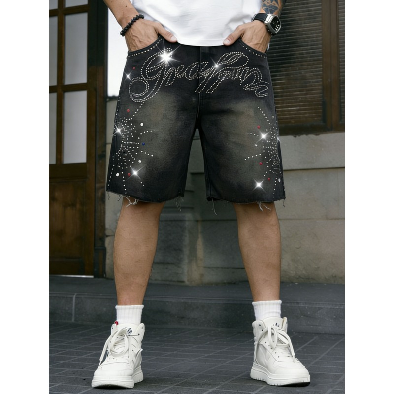Amerikaanse streetwear heren n - Shorts Denim Frayed recensie en prijs