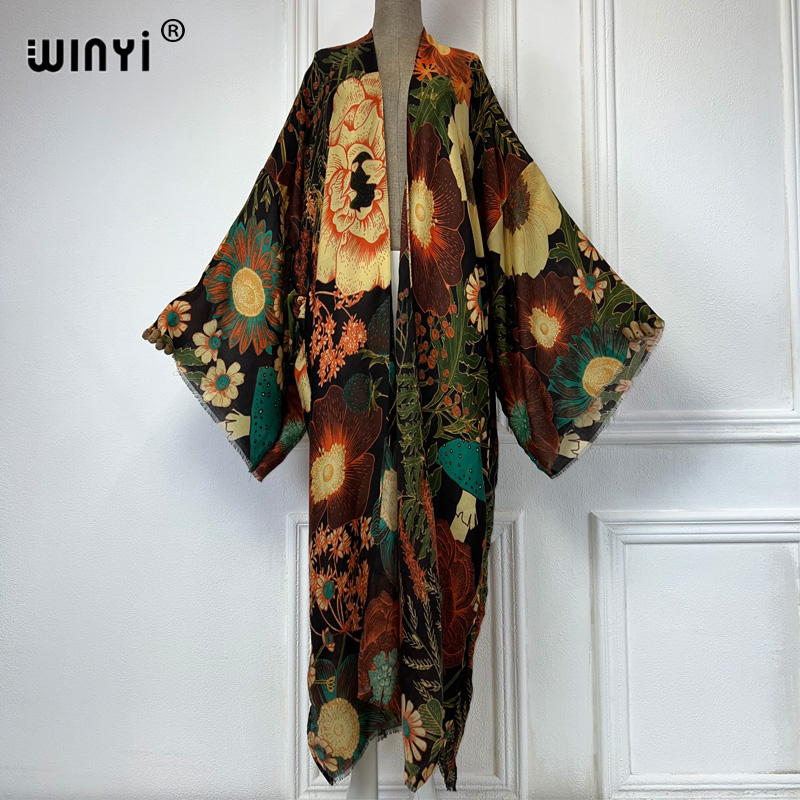 WINYI Afrika Mode Zomer Kimono - Cover Up Kaftan recensie en prijs