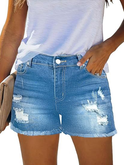 Casual vintage denim shorts me - Shorts Denim Frayed recensie en prijs