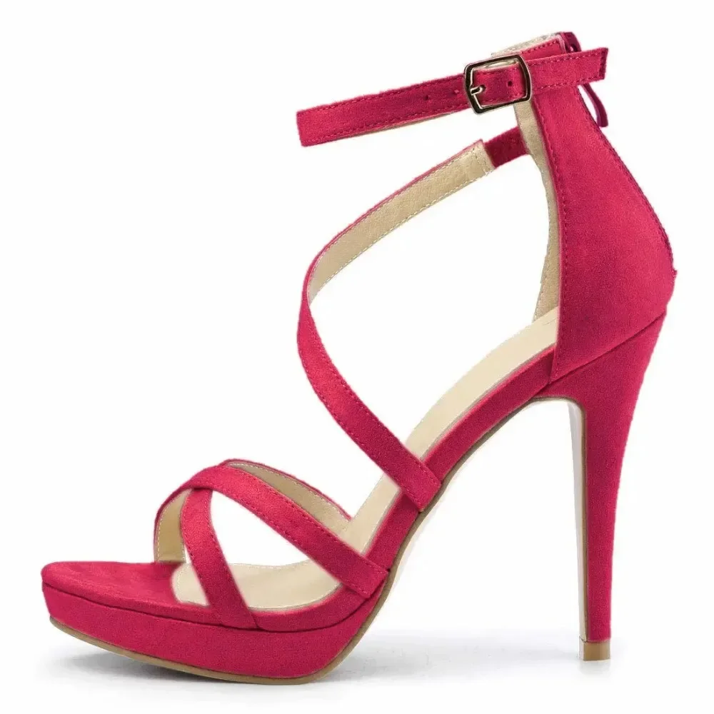 Vrouwen Sandalen Zomer Sexy Pu - Sandal Strappy Heeled recensie en prijs
